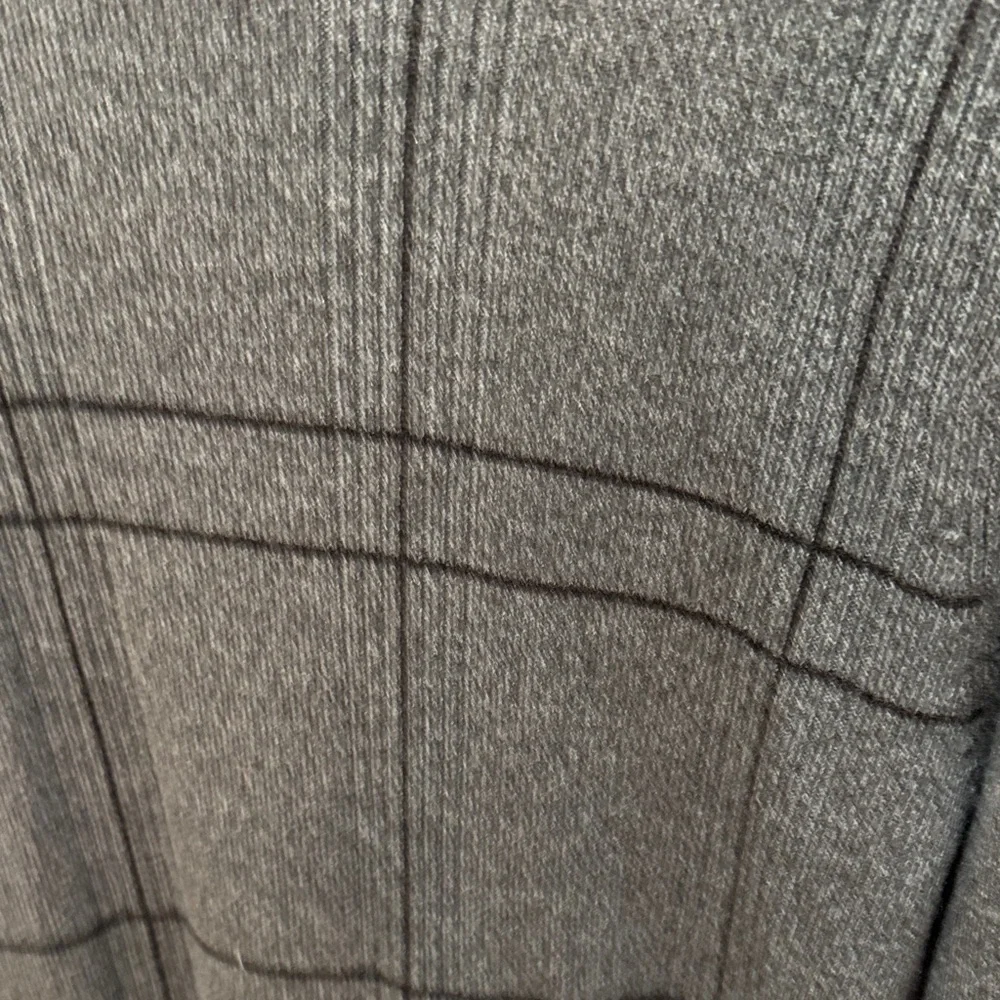 Dockers Men's Gray Patterned Crewneck Sweater SM. A033